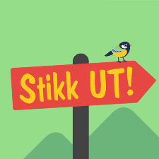 Regional trail map Stikk Ut